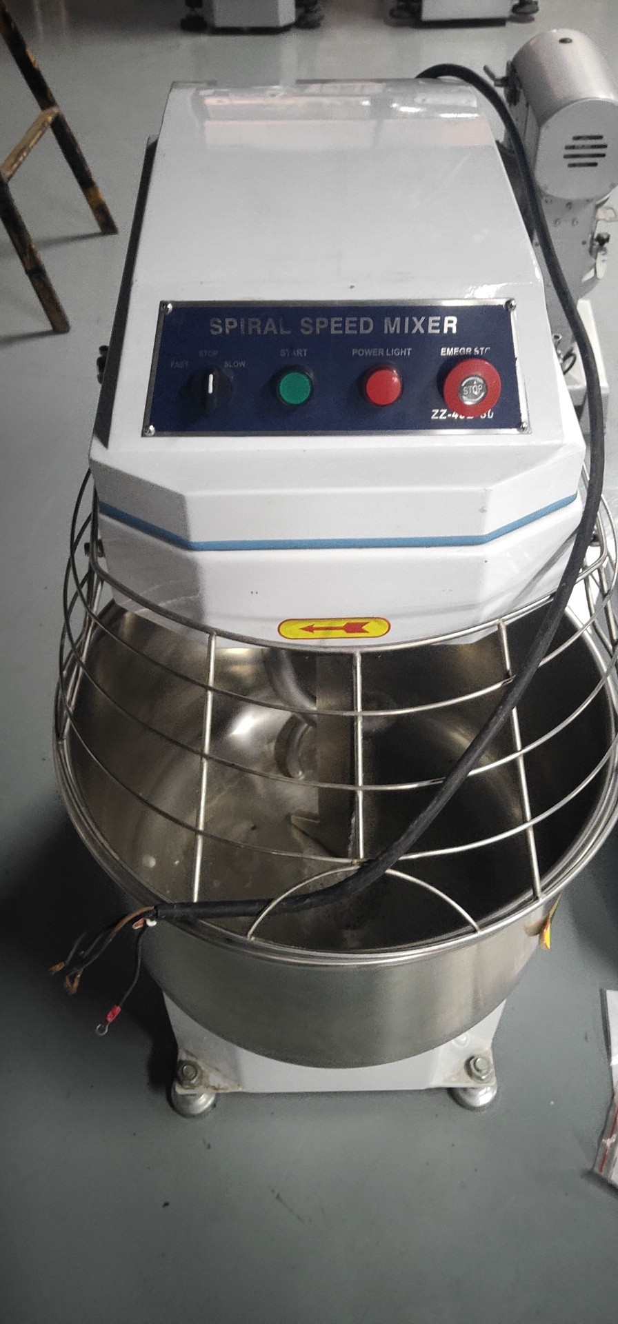 Electric 380V/220V Two Speed Partner Dough Spiral Mixer