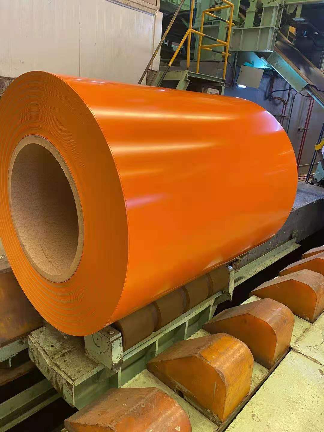 Prime Prepainted Galvaume Steel Coils PPGI with 0.12MM-1.2MM Thickness in DIN Standard