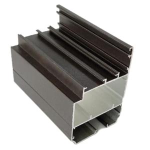 OEM Electrophoresis Aluminium Window Frame Extrusions With Deep Processing