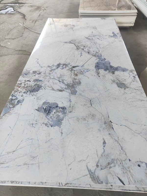 3-8mm PVC Artificial Marble Sheet Extrusion Equipment With Conical Twin Screw Extruder
