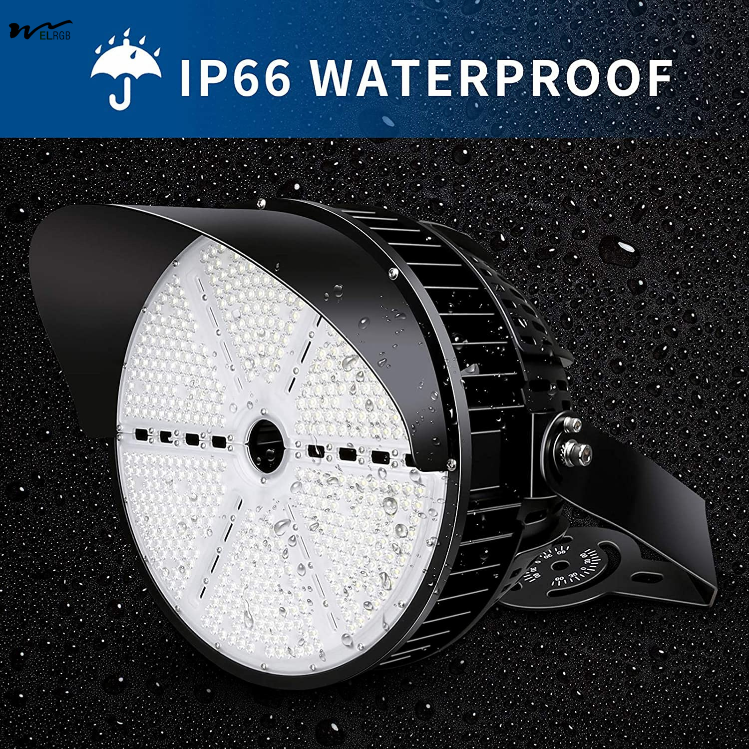 Outdoor Waterproof 500 Watt LED Arena Lights 10KV Surge Super Efficiency 72000Lumen 1500-2000W Metal Halide Eq