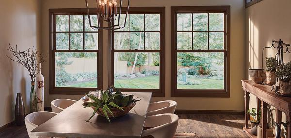American Style Double Hung Window / Ventilation Aluminum Sash Windows Stainless