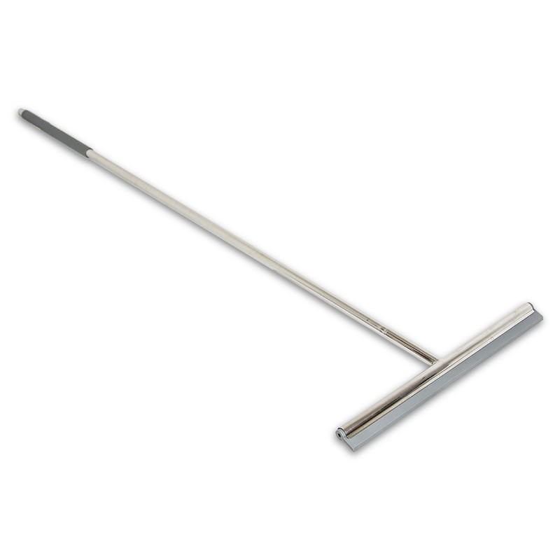Commercial Window Wiper Squeegee Stainless Steel Floor Squeegee with Silicone Blade