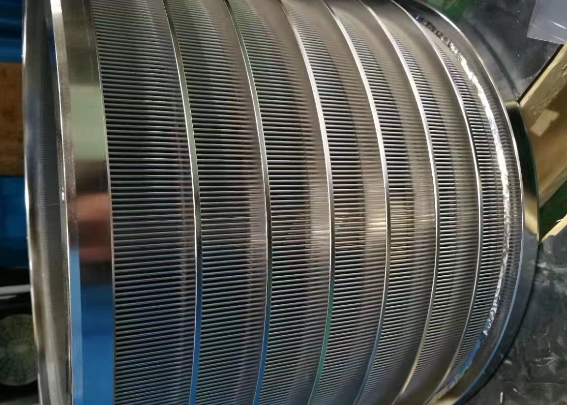 Pulping Equipment Pressure Screen Outflow Corrugated Seam Drum