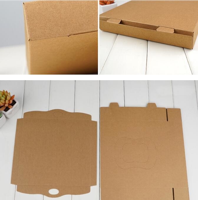 Cheap Cardboard foldable kraft paper lunch box with window,Lunch noodle fast food kraft paper box by customized logo pri