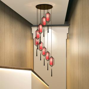  Iron Cloth Large Nodic Art Modern Pendant Light For Living Room Manufactures