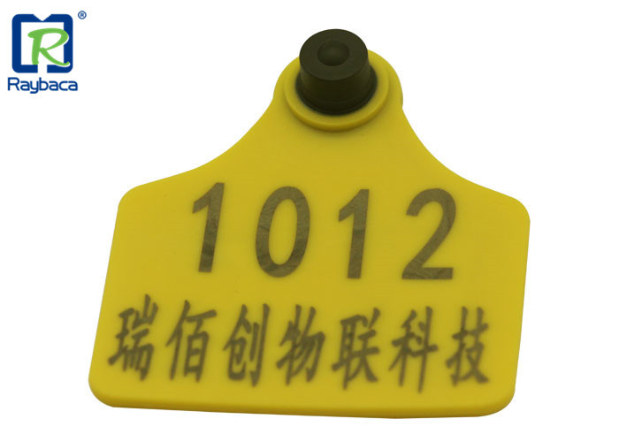 Cattle Identification RFID Livestock Tags UHF Ear Tags Big Size Long Reading Distance