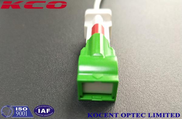 Automatic Shutter Connector Fiber Optic Patch Cables Single Mode LSH SC/APC LC