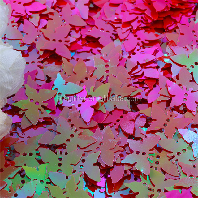 Face and Body Chunky Glitter Mixed Color Small Butterfly Sequin for Nail Beauty Products