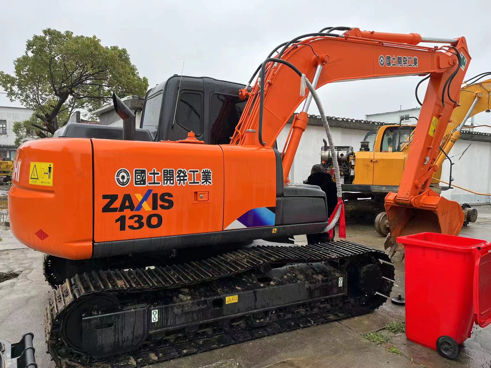 Excav used sale for Hitachi 130 digger used machinery 13 tons excav sale for second hand hydraulic crawler backhoe digger