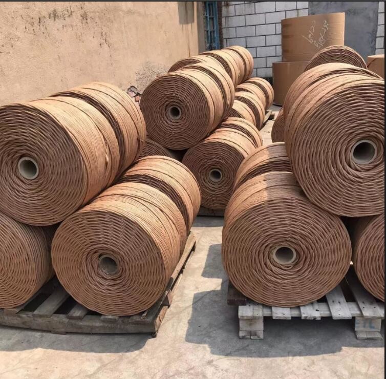 Moisture Resistant Round Twisted Paper Fillers For Cable Industries Cable Fillers