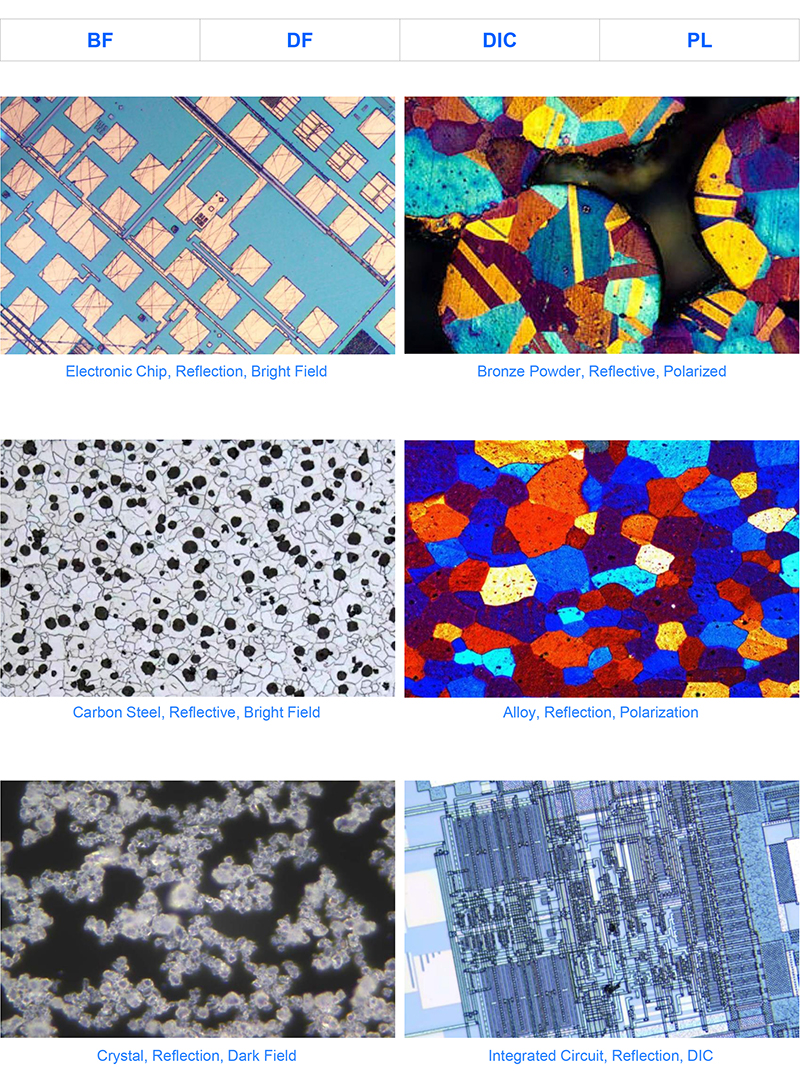 OPTO EDU A13.1096 Inverted Metallurgical Microscope Research Level