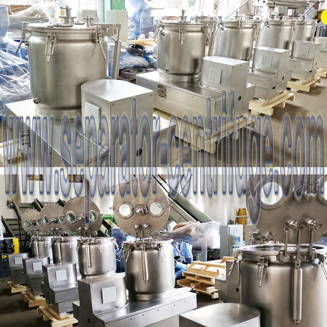 Stainless Steel Hemp Extraction Machine Liquid Wash And Dry Extraction Centrifuge