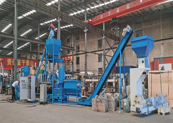 250~500kg/h roller rotate wood pellet mill biofuel straw sawdust pellet making for home heating 1 warranty