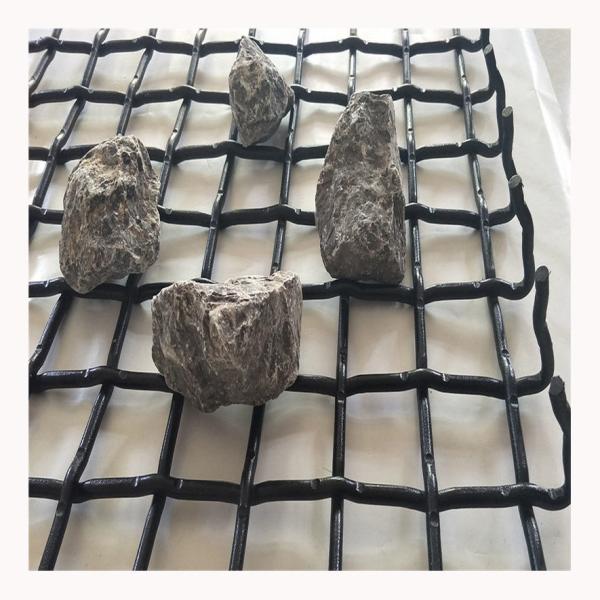 stone crusher mesh 65Mn vibrating screen mining quarry screen huahaiyuan rock