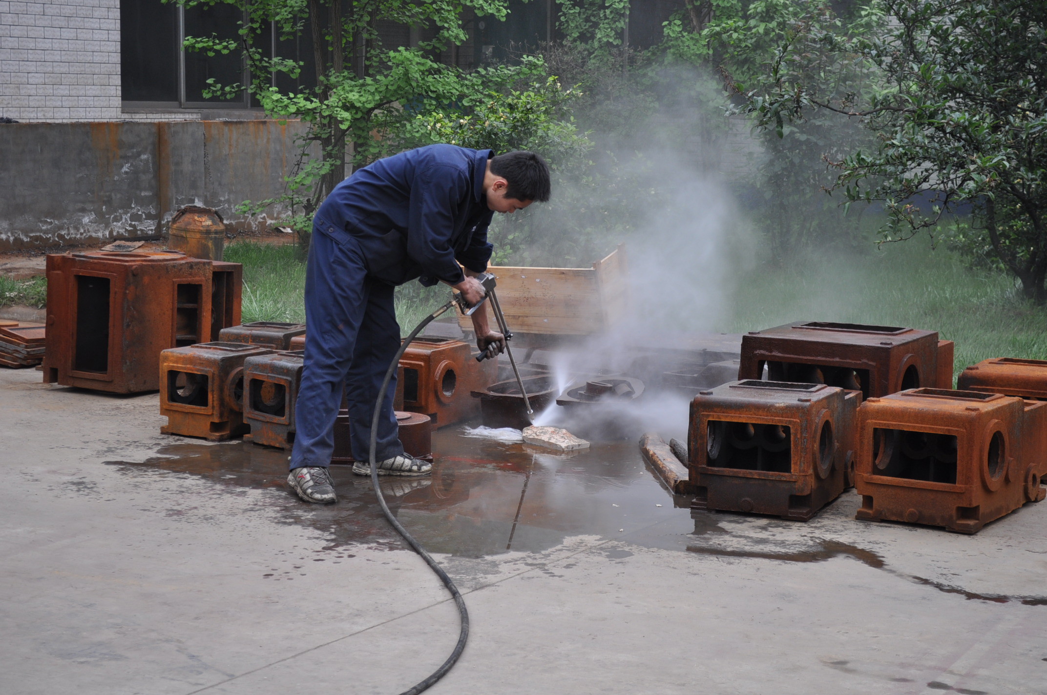 120L/ Min Water Jet Washer Dump Gun High Pressure With Trigger Anti Corrosion