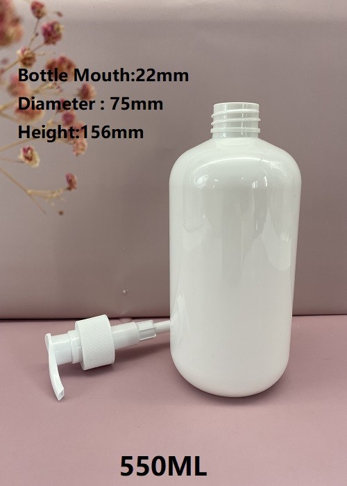 270ML Plastic Lotion Bottles with Pumps ,Leak Proof, Empty Clear Refillable, BPA Free for Shampoo Body Wash, Liquid Han
