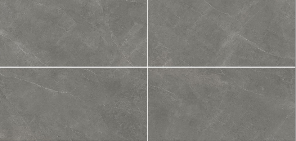 Antique Gray 60x120cm Soft Glazed Durable Indoor Floor Porcelain Textured Tile For Living Room