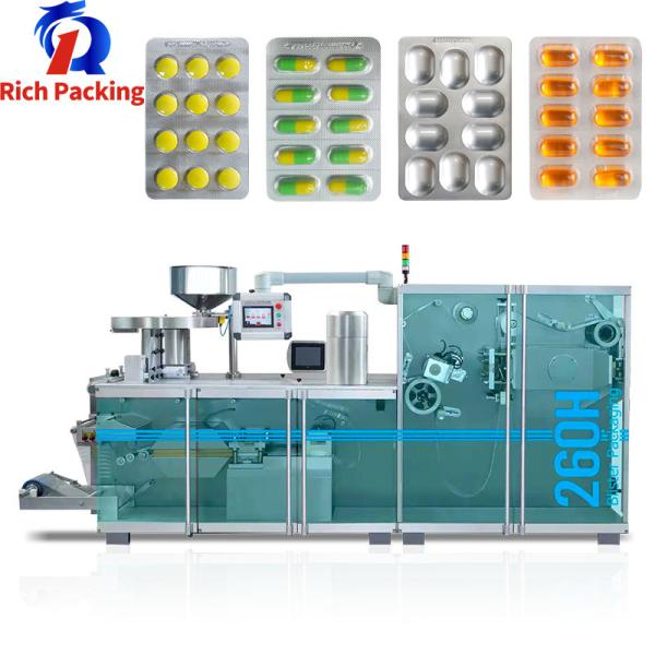 Pharmaceutical Roller Type Capsule Tablet Pill Alu Pvc Alu Alu Blister Packing