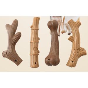 Safe Bone shape Natural Rubber Pet Chew Toys Non Toxic