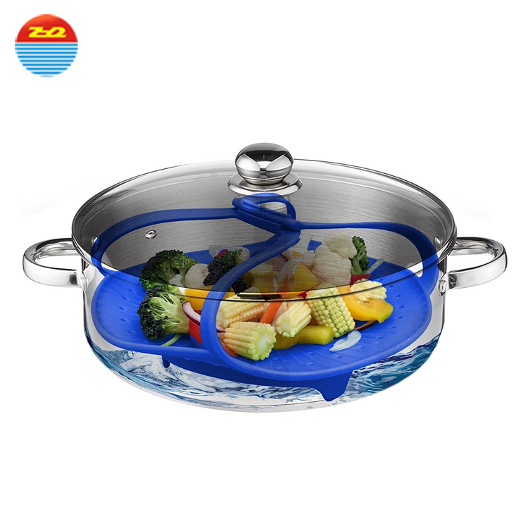 high quality vegetable kitchen silicone steamer walmart for sale