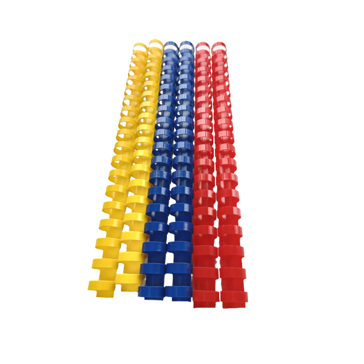 4mm To 50mm Stationery Book Combs Binding Plastic Rings Loose Leaf