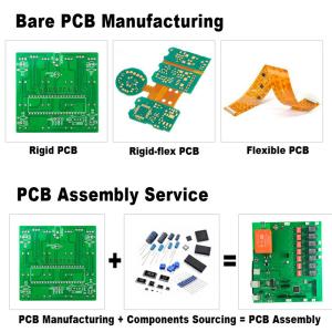 Electronic Component HASL ENIG FPCB Assembled Printed Circuit Boards