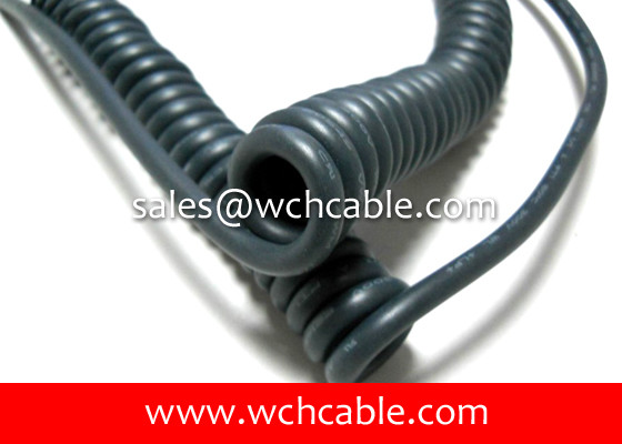 UL20512 Long Flex Life and High Flex Retractable Curly Cable 60C 30V