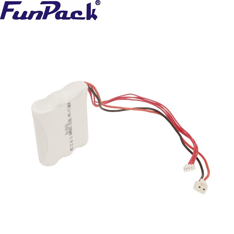 2000mAh Rechargeable Lithium Ion Polymer Battery Pack 11.1V 22.2Wh For Electric Sweeper