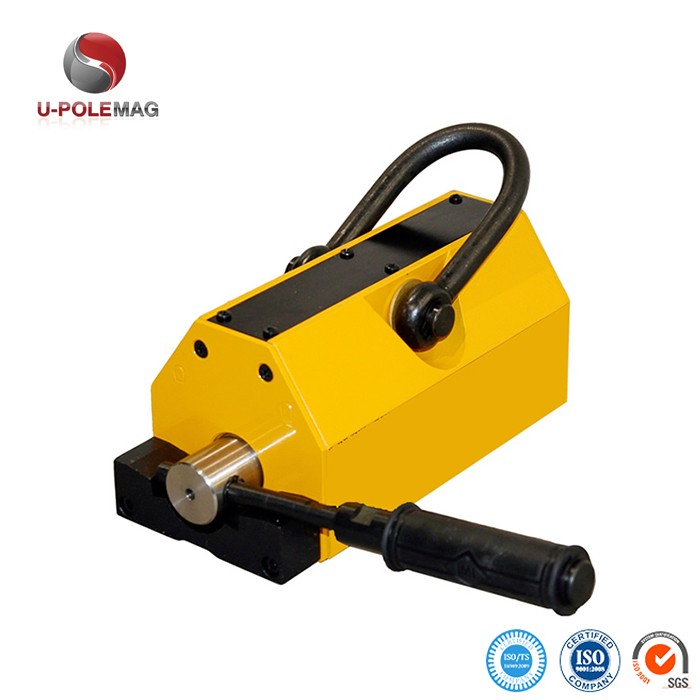55.5Kgs Dead Weight PML-1000 Switchable Hand Controlled Lifting Magnet for Industrial