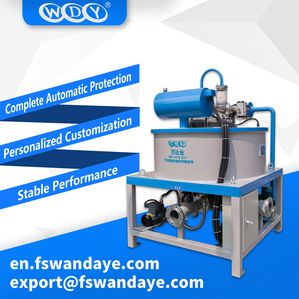 Kaolin Feldspar Ceramics 15 M³/H Slurry Wet Magnetic Separator