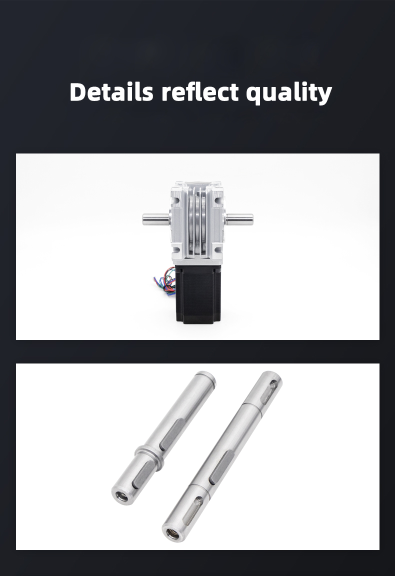 Efficient Reliable Stepper DC Worm Gear Motor For Industrial Automation System