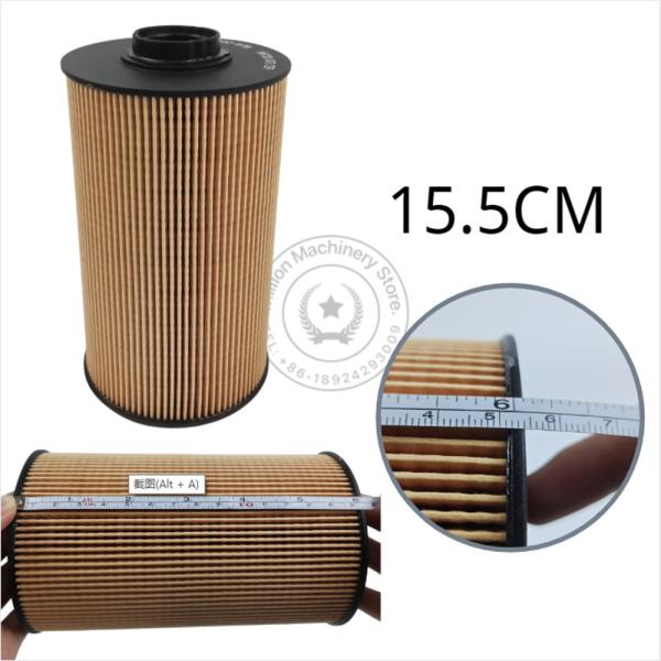 4676385 4649267 Excavator Fuel Filter Paper For ZX240-3/330-3 SH210-5/240-5/350A
