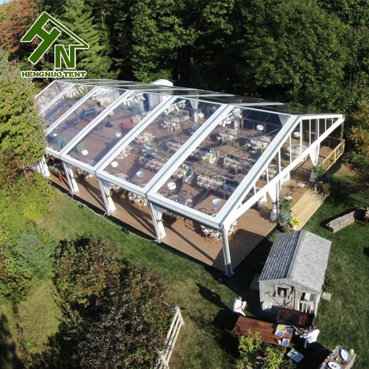 Luxury Transparent Cover 1000 Seater Clear Roof Marquee Tent Outdoor 25x40m