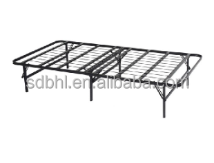 Modern Metal Bed Frame for Home Bedroom Dormitory Hotel Living Room in King Queen Sizes