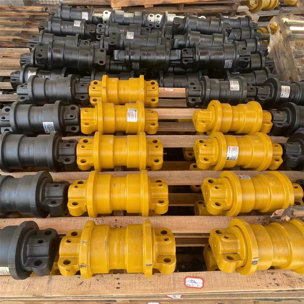 Support Wheel Chassis Excavator Accessories Komatsu Kobelco Sumitomo Hyundai Doosan Daewoo Bottom Wheel Parts