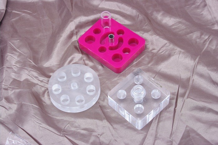 Clear Silicone Tattoo Gun Holder , Rotary Tattoo Drawing Pen Holder