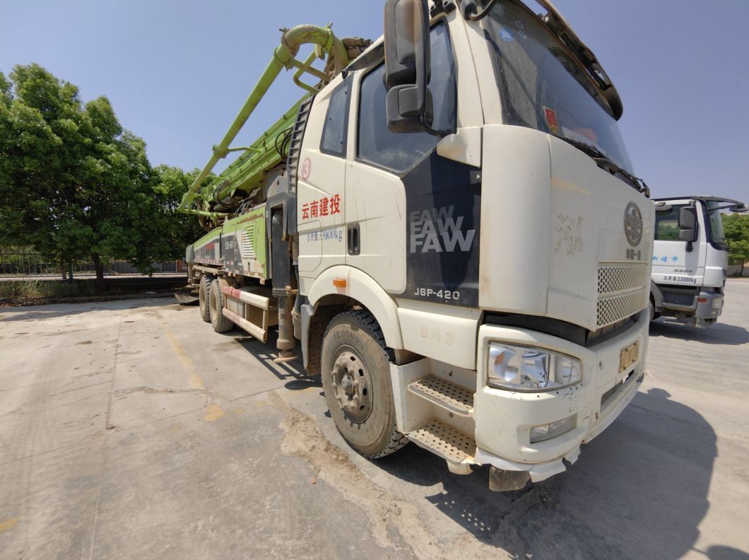 Factory Price! 49m Concrete Pump with Boom Truck Mounted Boom Pump Concrete Boom Pump Truck for Sale!