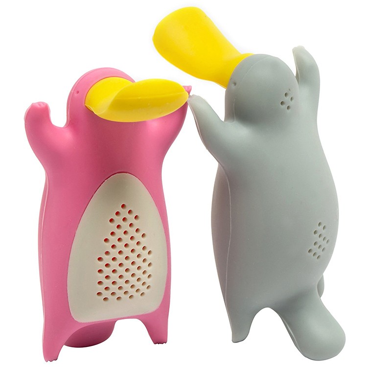 Unique silicone rose tea infuser personalized soft food grade silicone tea container mini silicone tea infuser
