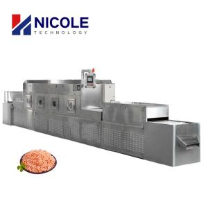 Automatic SS Industrial Microwave Dryer Continuous Seafood Drying Machine