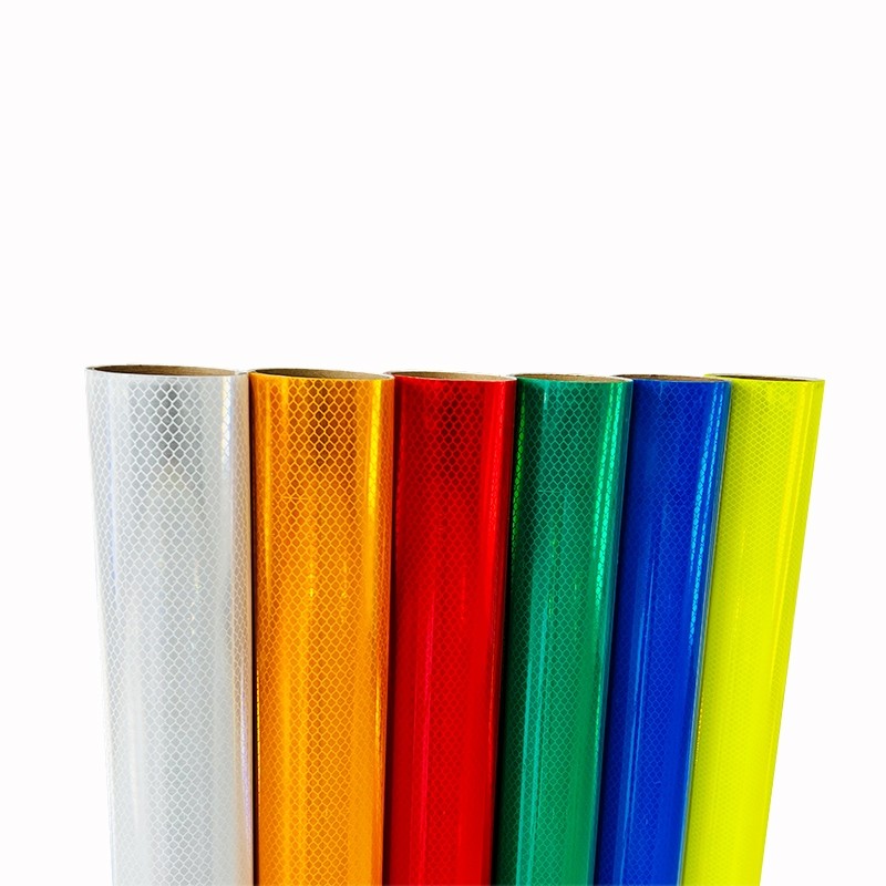ASTM Self Adhesive Micro Prismatic Diamond Grade Retroreflective Reflective Vinyl