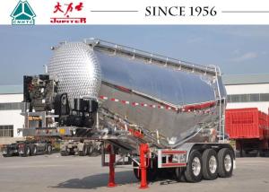  Lightweight Cement Tanker Truck , Aluminum Tanker Trailer With Engine Manufactures