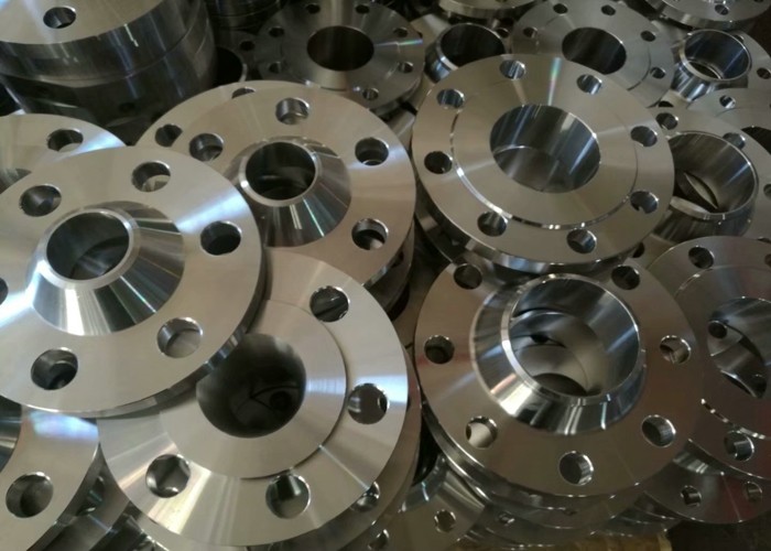 Easy Alignment Steel Pipe Flange , Forged RF Slip On Flange High Performance