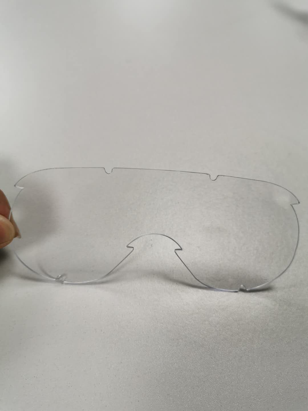 Impact Resistant Goggle Replacement Lenses Protective Goggle Parts PC Material
