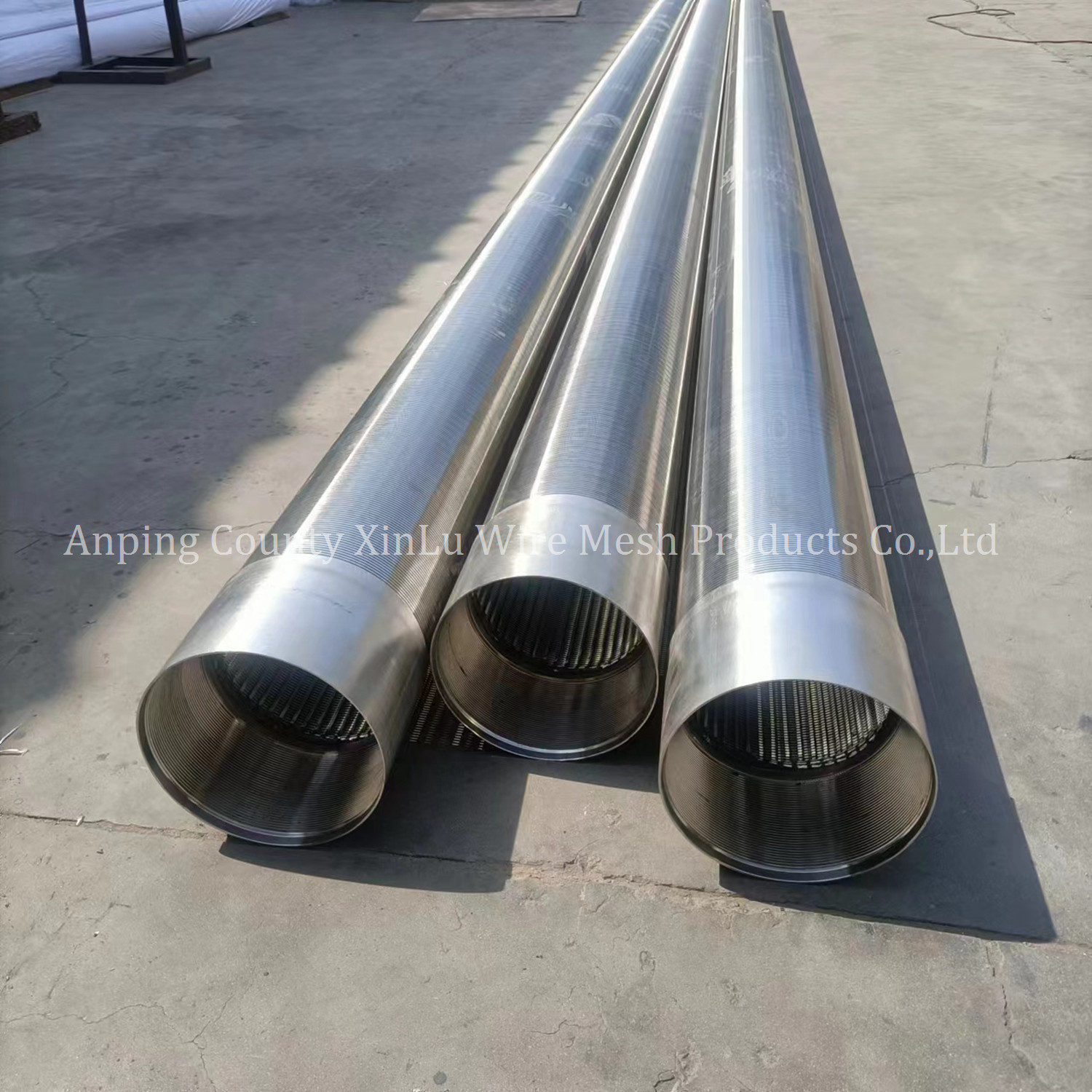 Continuous Slot 0.020" 0.040" 0.060" Sand Control Johnson Wire Water Well Screen Pipe