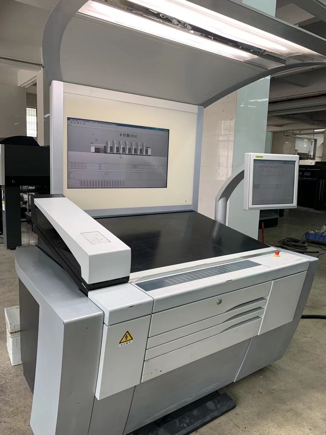 Automatic Grade SM52-6 Heidelberg Offset Printing Machine Second Hand 380V PLC For Machinery Repair Shops In Germany