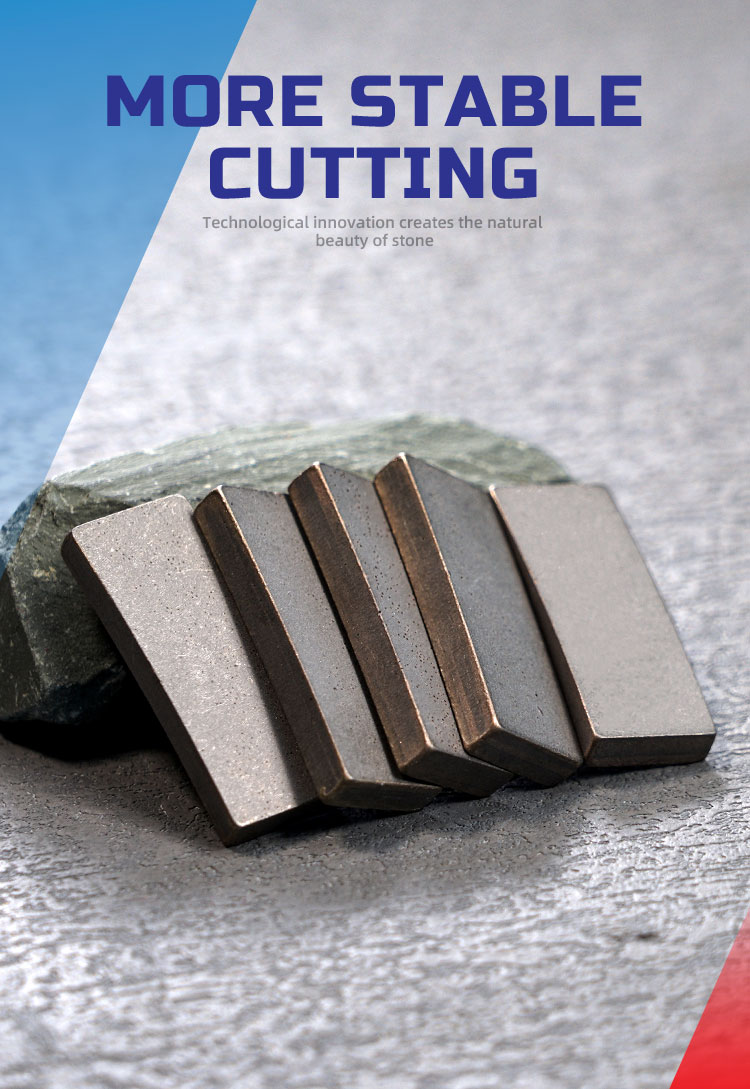 Diamond Sintered Saw Blade Segments for Stone Welding Machine Customized Support ODM