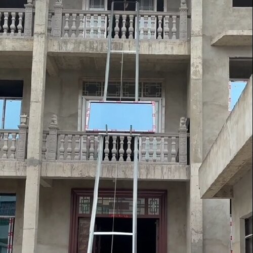Electric Wire Rope Mobile Lifting Equipment Pa800-3000w Motor