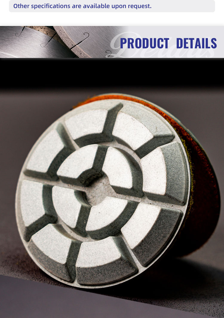 Round Diamond Grinding Wheel for Concrete Resin Grinding Pads on Round Floor Polishing