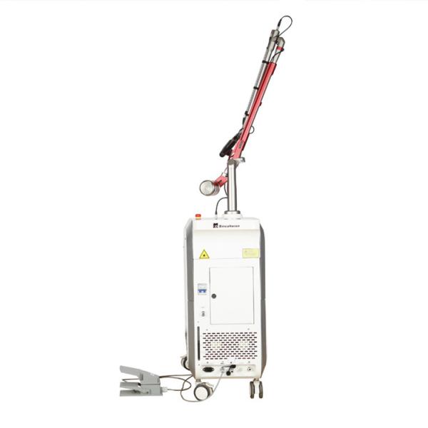 Age Spots Q Switched Nd Yag Laser Tattoo Removal Machine 1200VA For Carbon